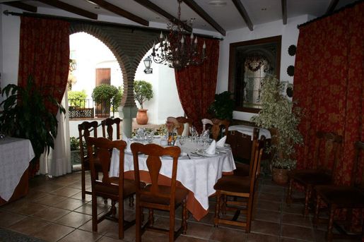 La Alcazaba de Mijas interior restaurante